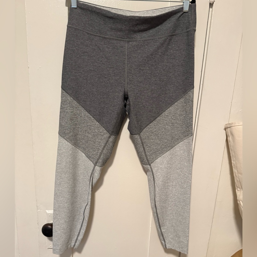 Outdoor Voices Tri Color Leggings